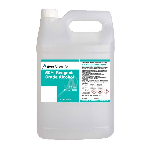 Reagent Grade Alcohol, 50%